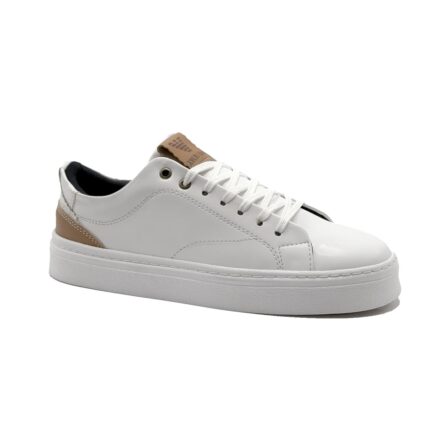 کفش ونس مردانه راحتی سفید کرم کد 74446