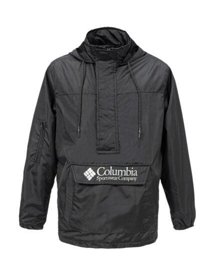 سویشرت مردانه بادگیر ضد باران کلمبیا رنگ مشکی کد 24555