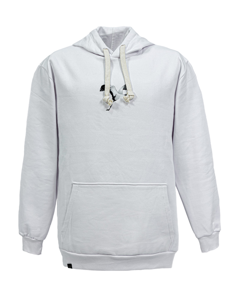 هودی اسپرت مردانه طرح چاپی مدل پلیکان رنگ سفید کد 26240 هودی اسپرت مردانه طرح چاپی مدل پلیکان رنگ سفید کد 26240