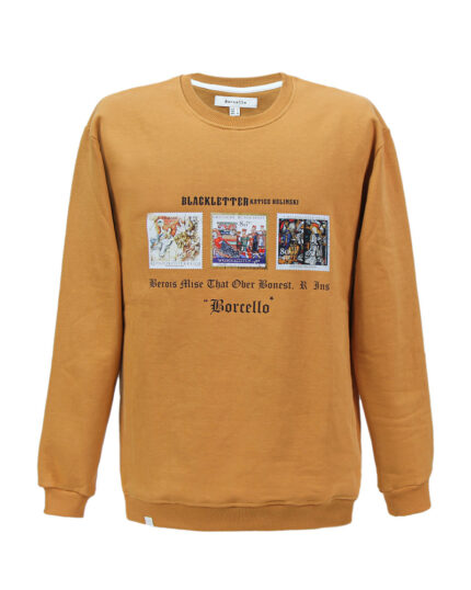 دورس مردانه سه نخ مدل 3 تمبر رنگ شتری کد 78251