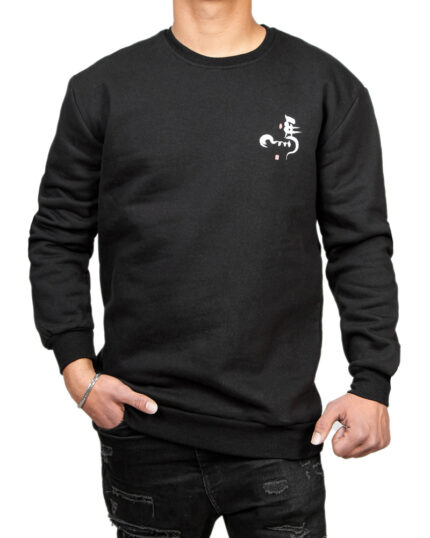 دورس مردانه سه نخ مدل ساده پشت چاپ پلیکان رنگ مشکی کد 88255