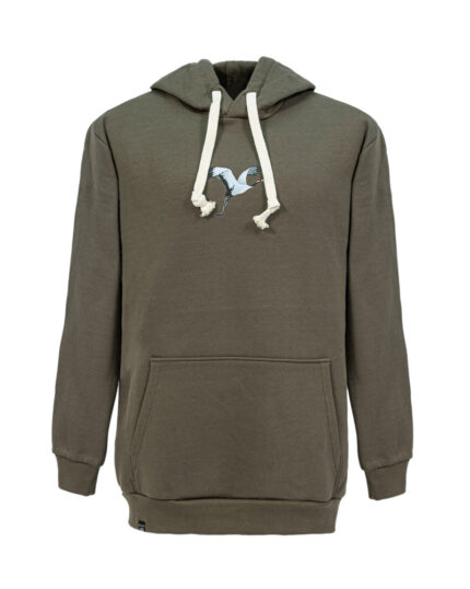 هودی اسپرت مردانه طرح چاپی مدل پلیکان رنگ سبز کد 26255