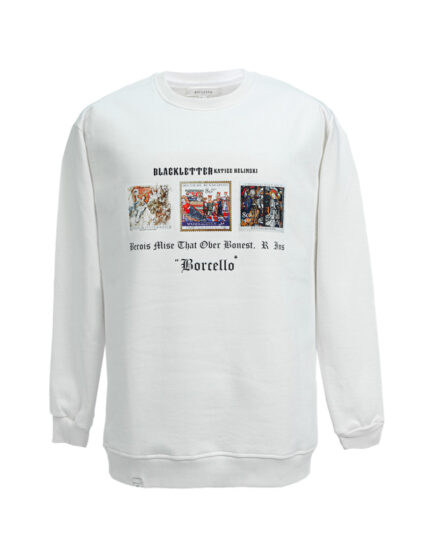 دورس مردانه سه نخ مدل 3 تمبر رنگ سفید کد 78255