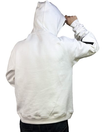 هودی اسپرت مردانه مدل نینجا رنگ سفید کد 062501