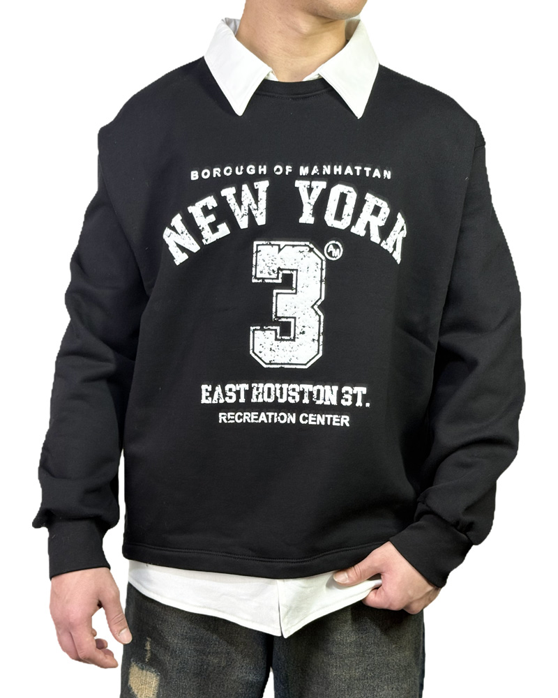 دورس مردانه دو تیکه یقه دار رنگ مشکی مدل نیویورک کد 640010 دورس مردانه دو تیکه یقه دار رنگ مشکی مدل نیویورک کد 640010