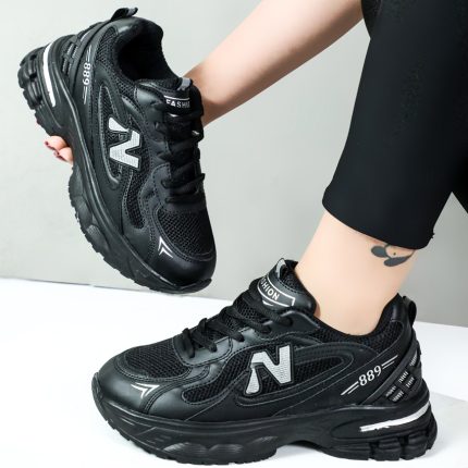 کتونی نیوبالانس اسپرت زنانه مدل 889 رنگ مشکی کد 00124