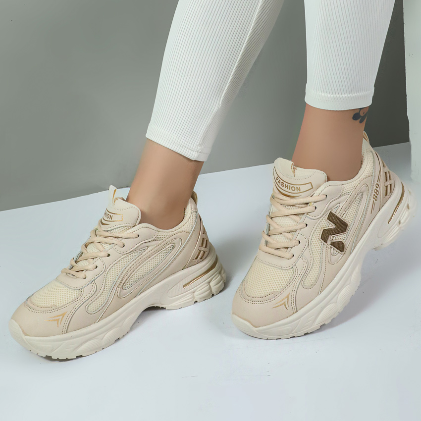 کتونی نیوبالانس اسپرت زنانه مدل 889 رنگ کرم کد 00123 کتونی نیوبالانس اسپرت زنانه مدل 889 رنگ کرم کد 00123