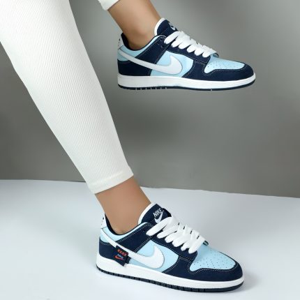 کتونی اسپرت زنانه مدل نایک جردن وان sb رنگ آبی سرمه ای کد 099896