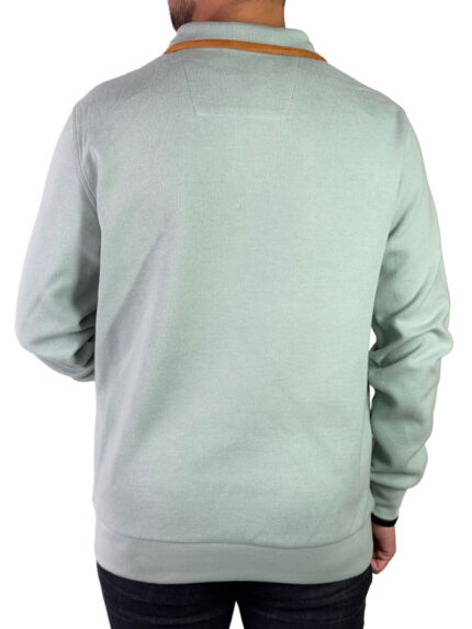 سلانیک بیسیک نیم زیپ مردانه رنگ آدامسی کد