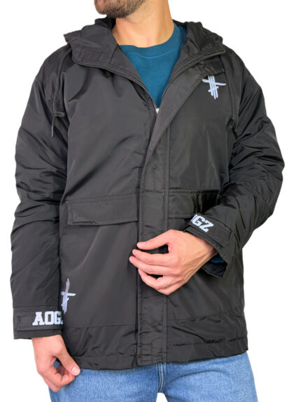 سویشرت مردانه بادگیر ضد باران مدل az رنگ مشکی کد 00358