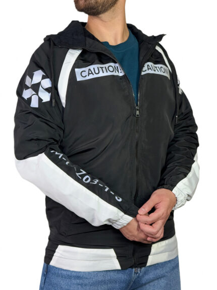 سویشرت مردانه بادگیر ضد باران مدل کاتیون رنگ مشکی کد 000357