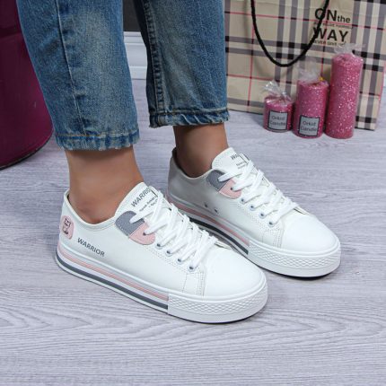 کفش کتونی زنانه مدل واریور گربه رنگ سفید کد 71100