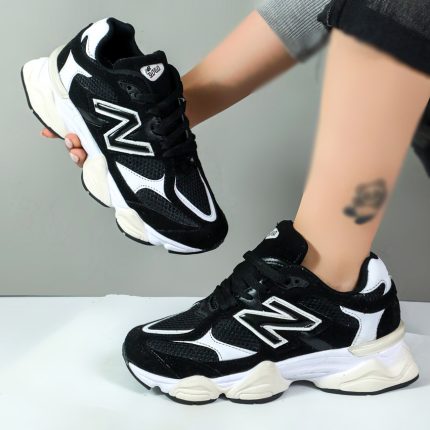 کتونی زنانه اسپرت مدل نیوبالانس 9060 new balance رنگ مشکی کد 088900