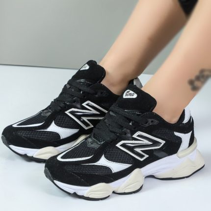 کتونی زنانه اسپرت مدل نیوبالانس 9060 new balance رنگ مشکی کد 088900
