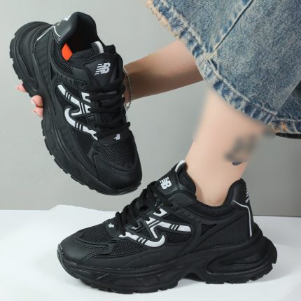 کتونی اسپرت زنانه مدل نیوبالانس 997 رنگ تمام مشکی کد 12280