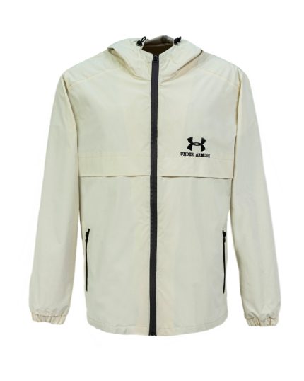 سویشرت مردانه بادگیر ضد باران مدل آندر آرمور Under Armour رنگ سفید کد 34566