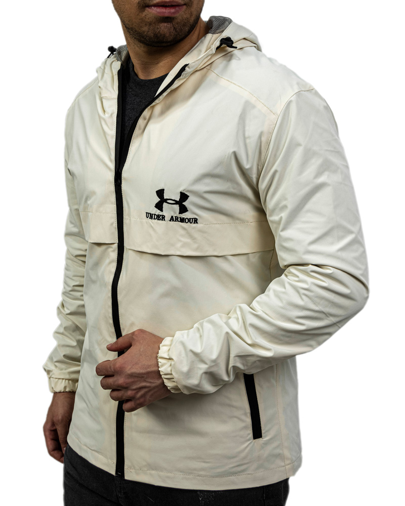 سویشرت مردانه بادگیر ضد باران مدل آندر آرمور Under Armour رنگ سفید کد 34566 سویشرت مردانه بادگیر ضد باران مدل آندر آرمور Under Armour رنگ سفید کد 34566