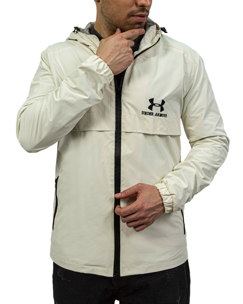 سویشرت مردانه بادگیر ضد باران مدل آندر آرمور Under Armour رنگ سفید کد 34566 سویشرت مردانه بادگیر ضد باران مدل آندر آرمور Under Armour رنگ سفید کد 34566