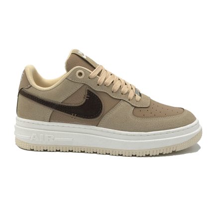 کتونی اسپرت مردانه مدل نایک ایرفورس Nike رنگ کرم 51212