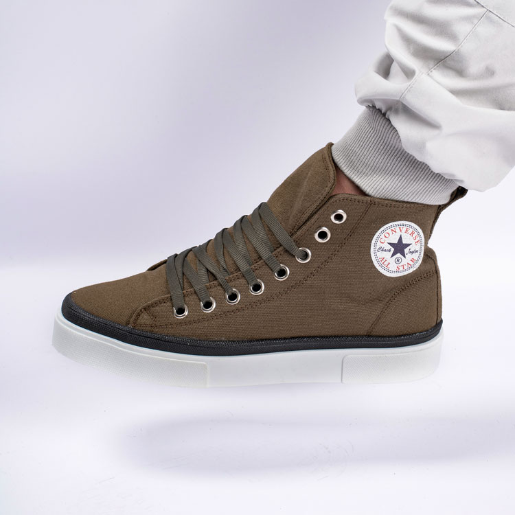 نیم بوت اسپرت مردانه رنگ یشمی مدل آل استار کانورس Converse کد 2415 نیم بوت اسپرت مردانه رنگ یشمی مدل آل استار کانورس Converse کد 2415