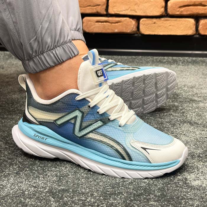کتونی نیوبالانس مردانه sport آبی ورزشی کد 8911 کتونی نیوبالانس مردانه sport آبی ورزشی کد 8911