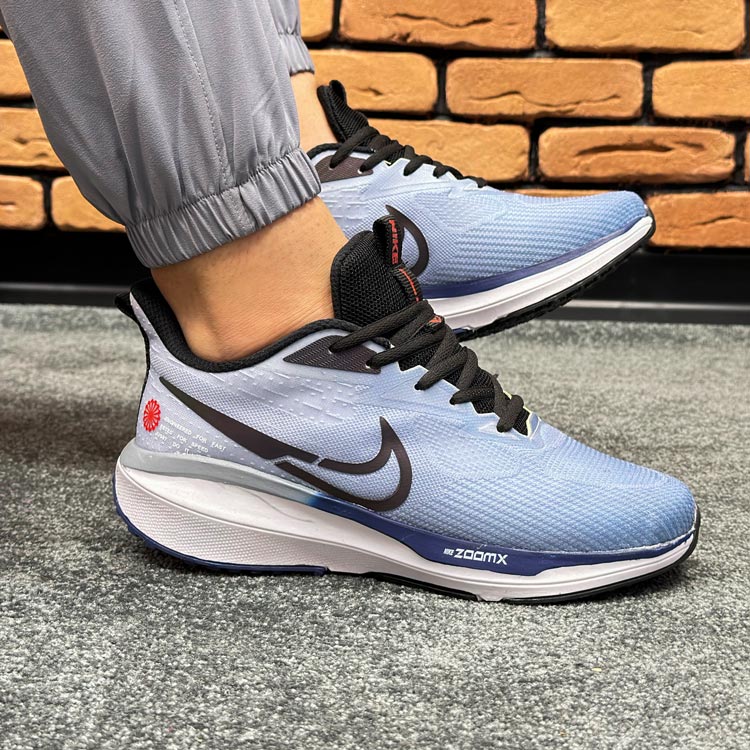 کتونی اسپرت مردانه مدل نایک nike zoomx رنگ آبی کد 8815 کتونی اسپرت مردانه مدل نایک nike zoomx رنگ آبی کد 8815
