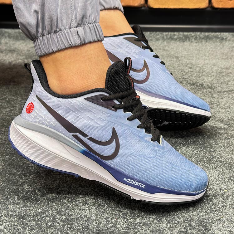 کتونی اسپرت مردانه مدل نایک nike zoomx رنگ آبی کد 8815 کتونی اسپرت مردانه مدل نایک nike zoomx رنگ آبی کد 8815