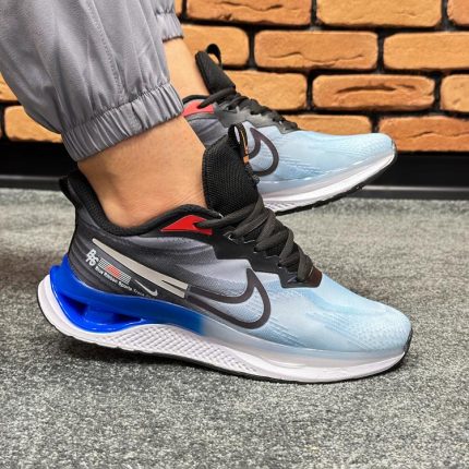 کتونی اسپرت مردانه مدل نایک nike رنگ آبی مشکی کد 8917