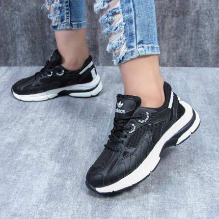 کتانی اسپرت زنانه مدل آدیداس adidas رنگ مشکی کد 25040