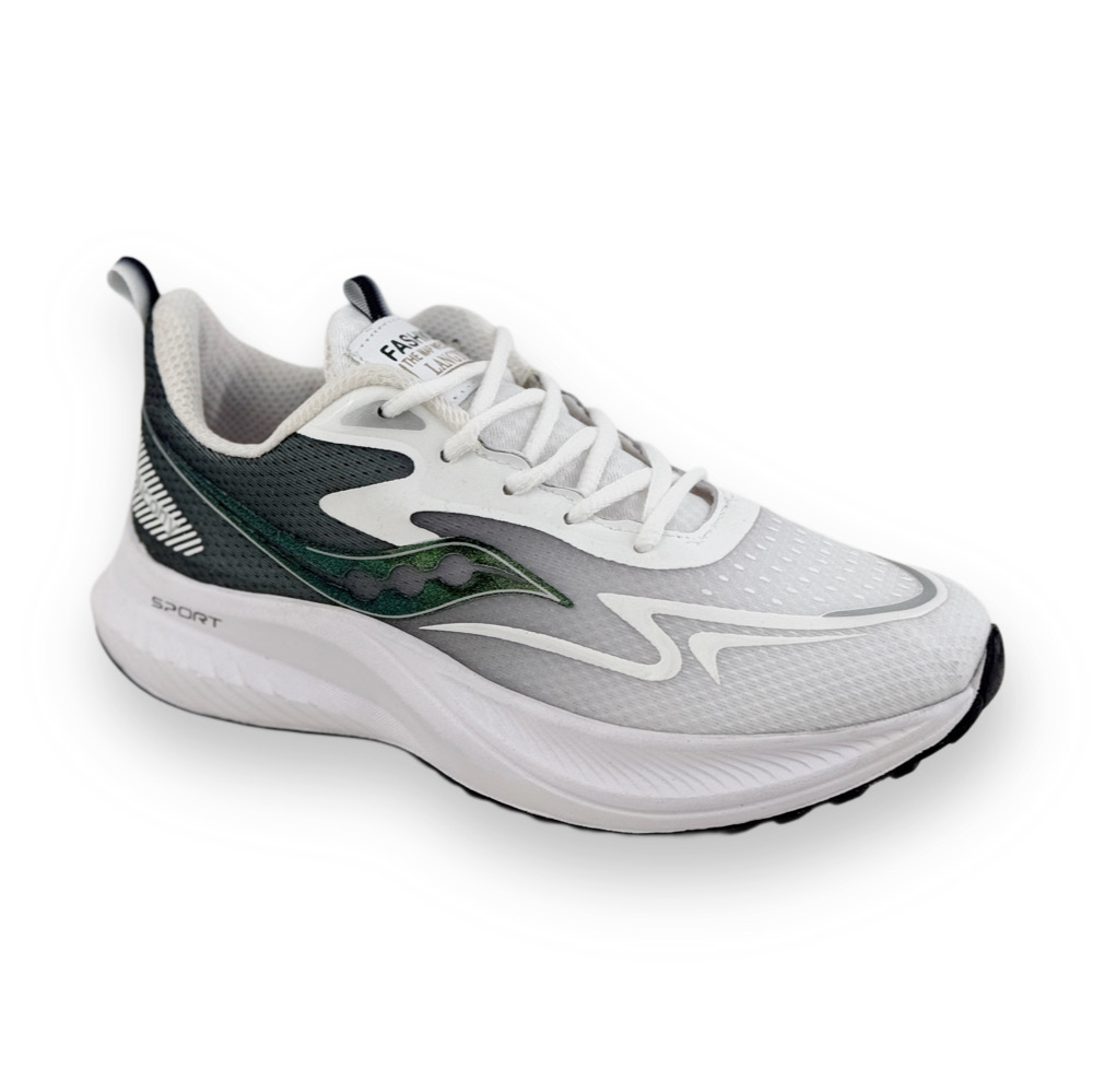 کتونی اسپرت مردانه مدل ساکونی Saucony رنگ سفید سبز کد 51207 کتونی اسپرت مردانه مدل ساکونی Saucony رنگ سفید سبز کد 51207