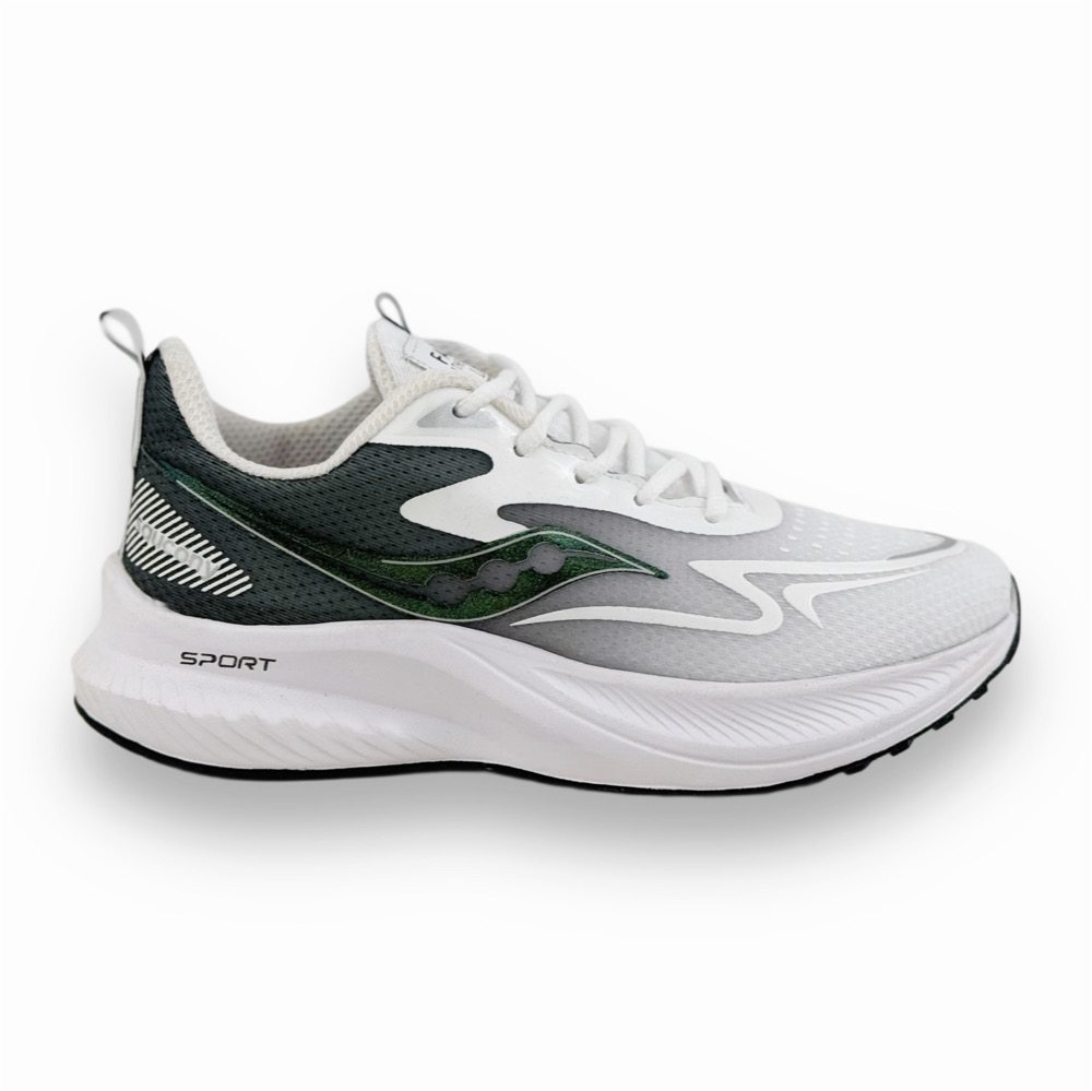 کتونی اسپرت مردانه مدل ساکونی Saucony رنگ سفید سبز کد 51207 کتونی اسپرت مردانه مدل ساکونی Saucony رنگ سفید سبز کد 51207