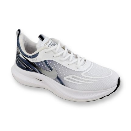 کتونی رانینگ مردانه مدل نایکی NIKE رنگ سفید پشت سابلومیشن کد 45966