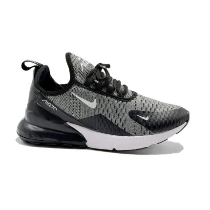 کفش و کتونی مردانه و زنانه مدل نایک NIKE AIR 270 رنگ طوسی بافت درشت زارا کد 1387