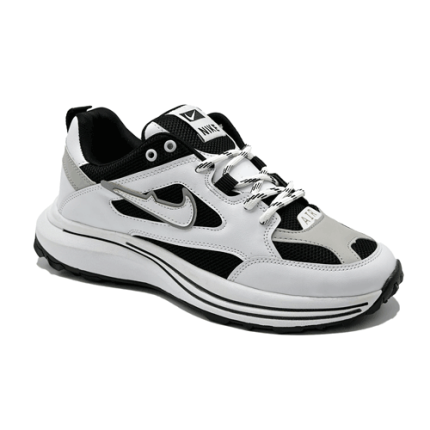 کتونی اسپرت مردانه مدل نایک NIKE رنگ سفید مشکی کد 41012