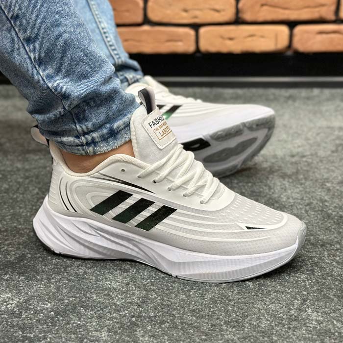 کتونی مردانه اسپرت مدل آدیداس adidas رنگ سفید کد 6411 کتونی مردانه اسپرت مدل آدیداس adidas رنگ سفید کد 6411