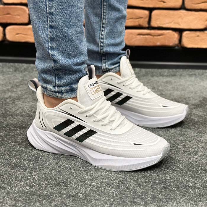 کتونی مردانه اسپرت مدل آدیداس adidas رنگ سفید کد 6411 کتونی مردانه اسپرت مدل آدیداس adidas رنگ سفید کد 6411