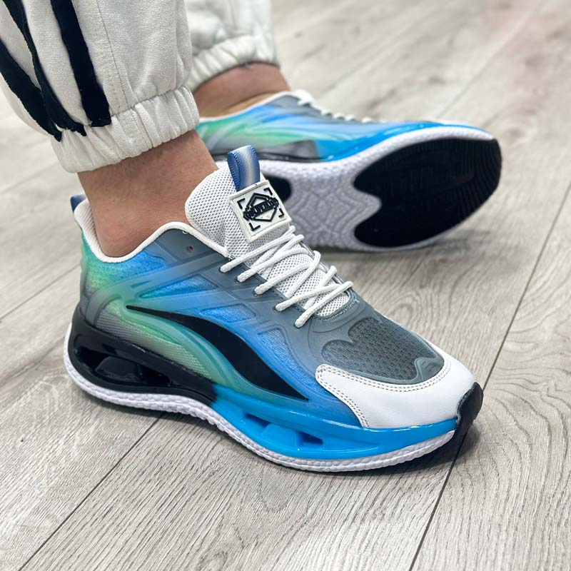 کتونی اسپرت مردانه مدل ریباک reebok رنگ آبی کد 6500 کتونی اسپرت مردانه مدل ریباک reebok رنگ آبی کد 6500