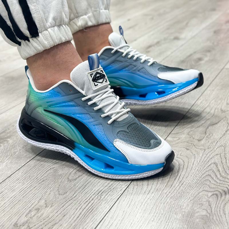 کتونی اسپرت مردانه مدل ریباک reebok رنگ آبی کد 6500 کتونی اسپرت مردانه مدل ریباک reebok رنگ آبی کد 6500