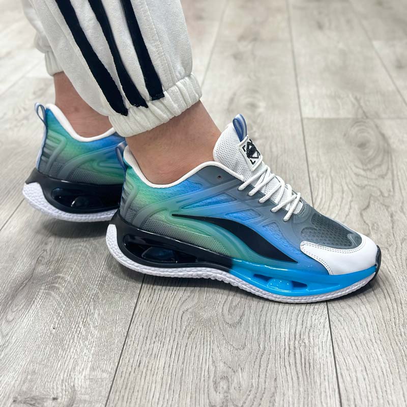 کتونی اسپرت مردانه مدل ریباک reebok رنگ آبی کد 6500 کتونی اسپرت مردانه مدل ریباک reebok رنگ آبی کد 6500