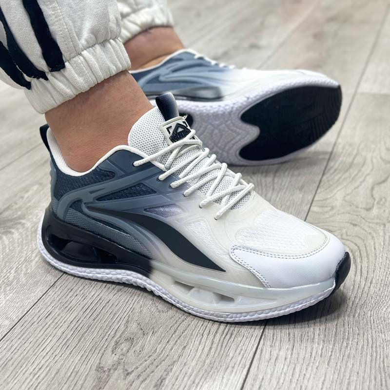 کتونی اسپرت مردانه مدل ریباک reebok رنگ سفید مشکی کد 6600 کتونی اسپرت مردانه مدل ریباک reebok رنگ سفید مشکی کد 6600