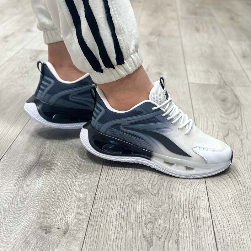 کتونی اسپرت مردانه مدل ریباک reebok رنگ سفید مشکی کد 6600 کتونی اسپرت مردانه مدل ریباک reebok رنگ سفید مشکی کد 6600
