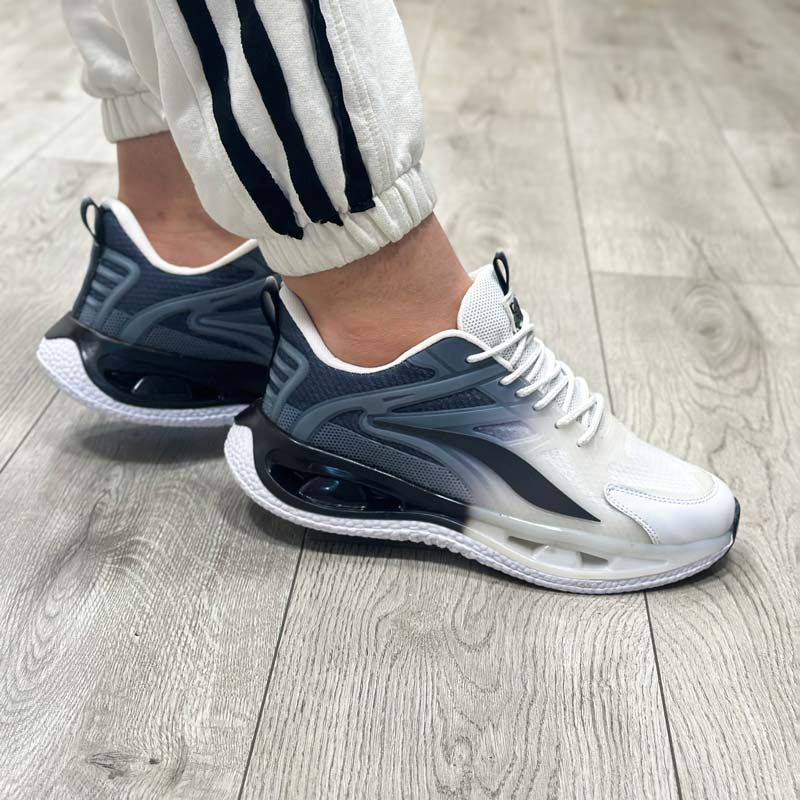 کتونی اسپرت مردانه مدل ریباک reebok رنگ سفید مشکی کد 6600 کتونی اسپرت مردانه مدل ریباک reebok رنگ سفید مشکی کد 6600