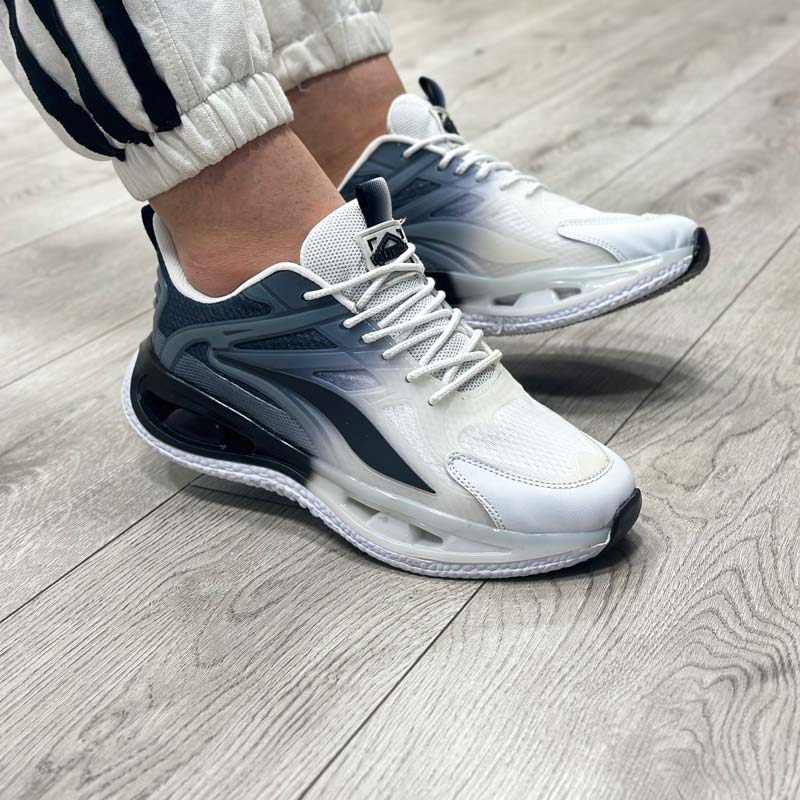 کتونی اسپرت مردانه مدل ریباک reebok رنگ سفید مشکی کد 6600 کتونی اسپرت مردانه مدل ریباک reebok رنگ سفید مشکی کد 6600