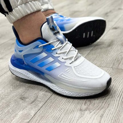 کفش و کتونی مردانه مدل ADIDAS آدیداس رنگ سفید آبی کد 57897