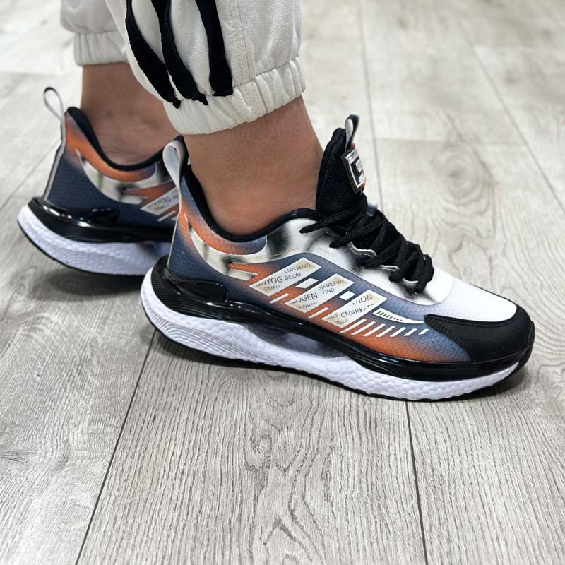 کتونی مردانه مدل ADIDAS آدیداس رنگ نارنجی سفید کد 57903 کتونی مردانه مدل ADIDAS آدیداس رنگ نارنجی سفید کد 57903
