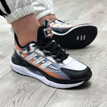 کتونی مردانه مدل ADIDAS آدیداس رنگ نارنجی سفید کد 57903
