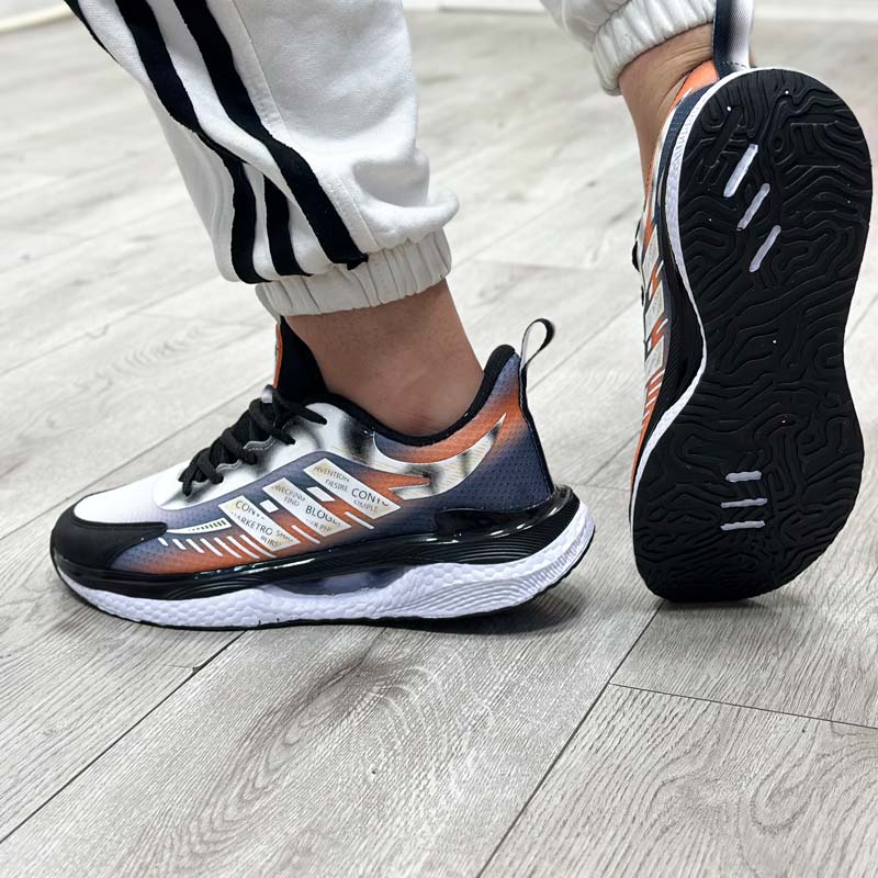 کتونی مردانه مدل ADIDAS آدیداس رنگ نارنجی سفید کد 57903 کتونی مردانه مدل ADIDAS آدیداس رنگ نارنجی سفید کد 57903