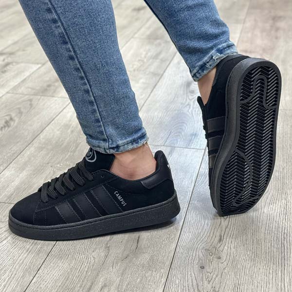 کفش و کتانی مردانه مدل ADIDAS_CAMPUS آدیداس کامپوس رنگ مشکی تمام کفش و کتانی مردانه مدل ADIDAS_CAMPUS آدیداس کامپوس رنگ مشکی تمام