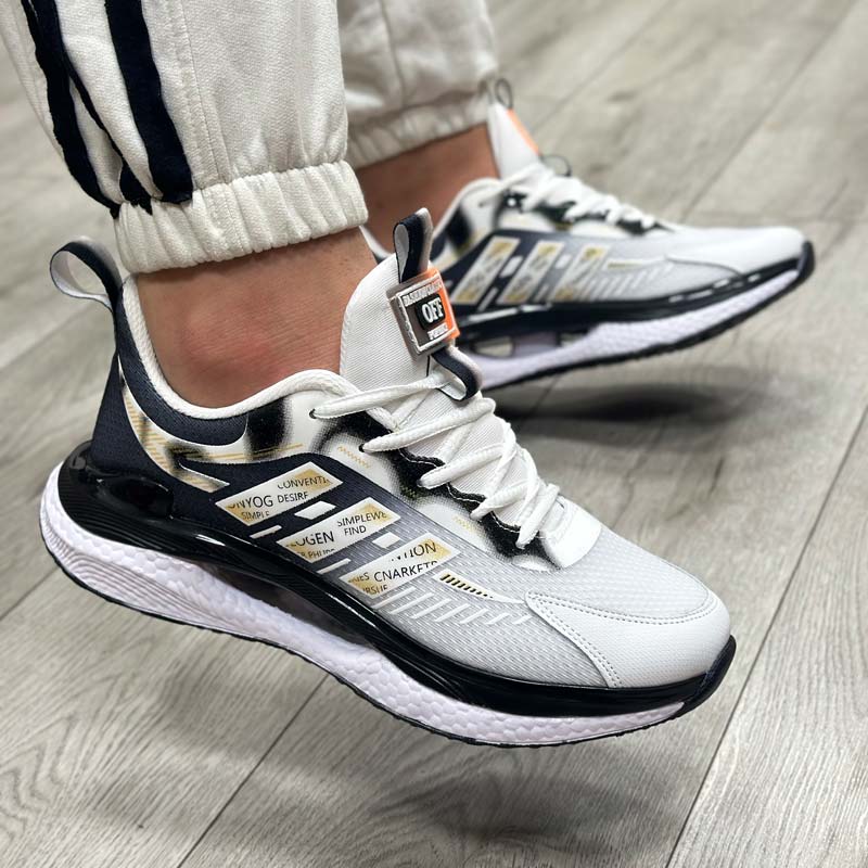 کتونی اسپرت مردانه مدل ADIDAS آدیداس رنگ مشکی سفید کد 57908 کتونی اسپرت مردانه مدل ADIDAS آدیداس رنگ مشکی سفید کد 57908