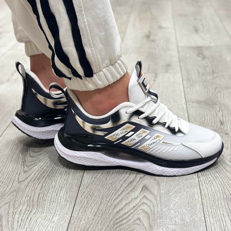 کتونی اسپرت مردانه مدل ADIDAS آدیداس رنگ مشکی سفید کد 57908 کتونی اسپرت مردانه مدل ADIDAS آدیداس رنگ مشکی سفید کد 57908
